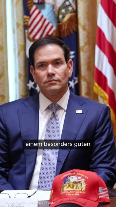 No Glomex Marco Rubio: Trump unabsichtlich entlarvt? US-Außenminister offenbart 'kognitives' Problem