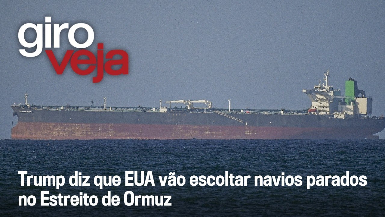 Trump diz que EUA vão escoltar navios parados no Estreito de Ormuz
