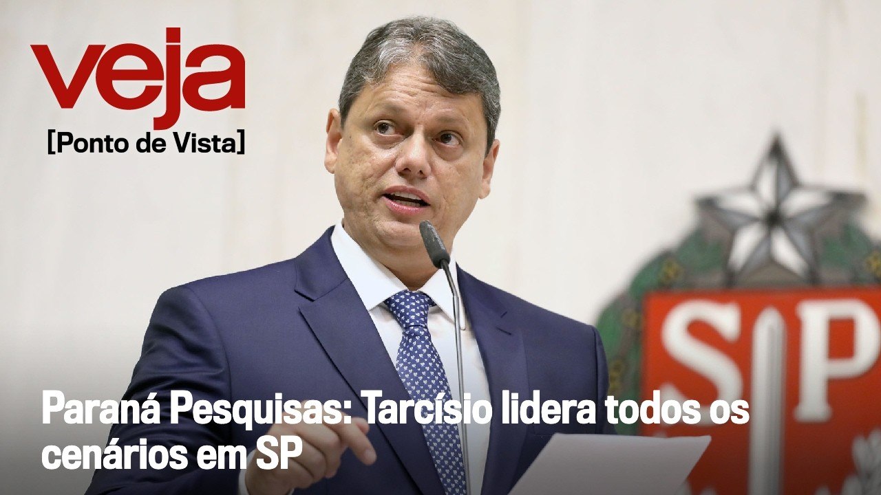 Paraná Pesquisas: Tarcísio lidera todos os cenários em SP | Mercado