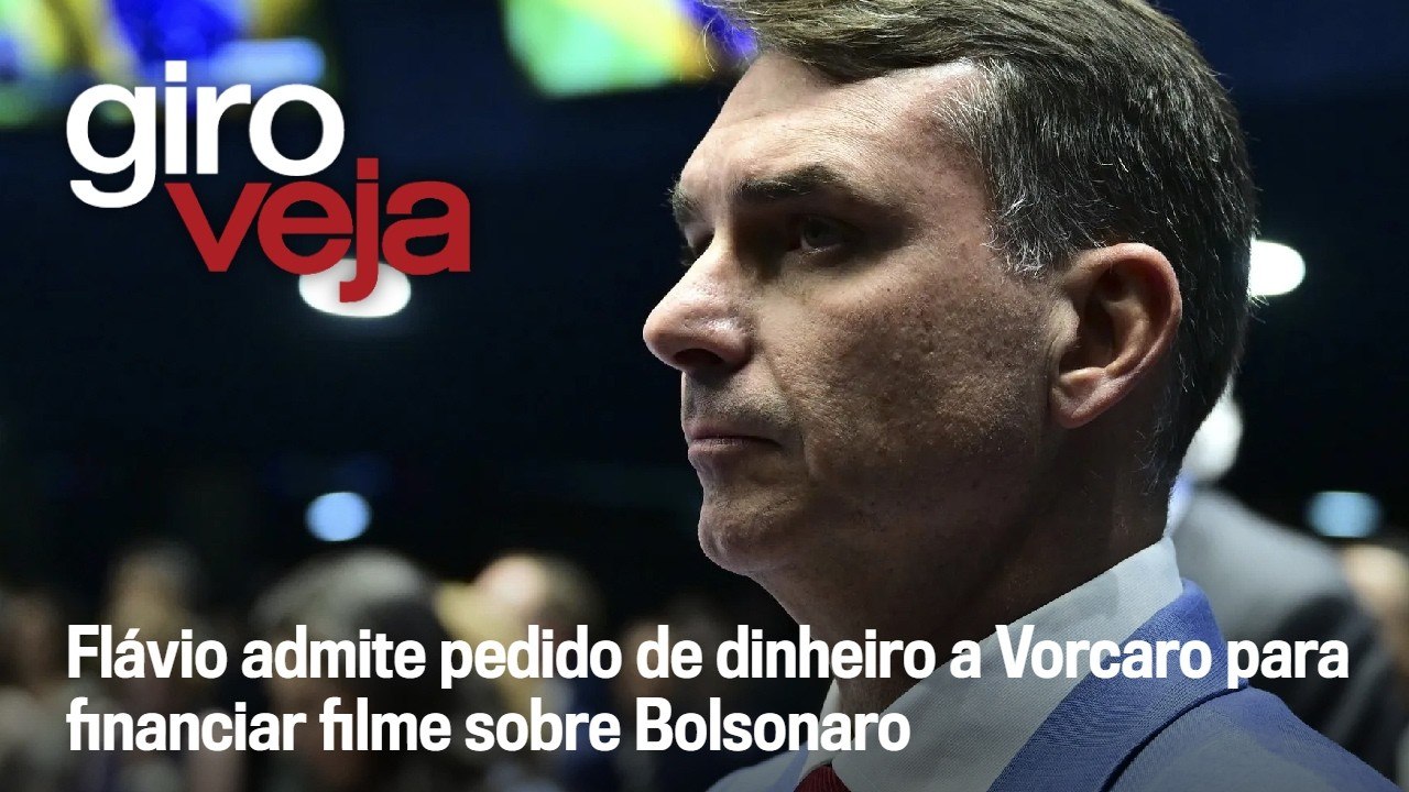 Flávio admite pedido de dinheiro a Vorcaro para financiar filme sobre Bolsonaro | Giro VEJA