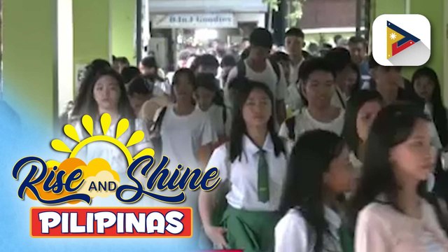 Libu-libong estudyante sa Davao City National High School, maagang pumasok sa unang araw ng klase | ulat ni JC Aliponga ng PTV Davao