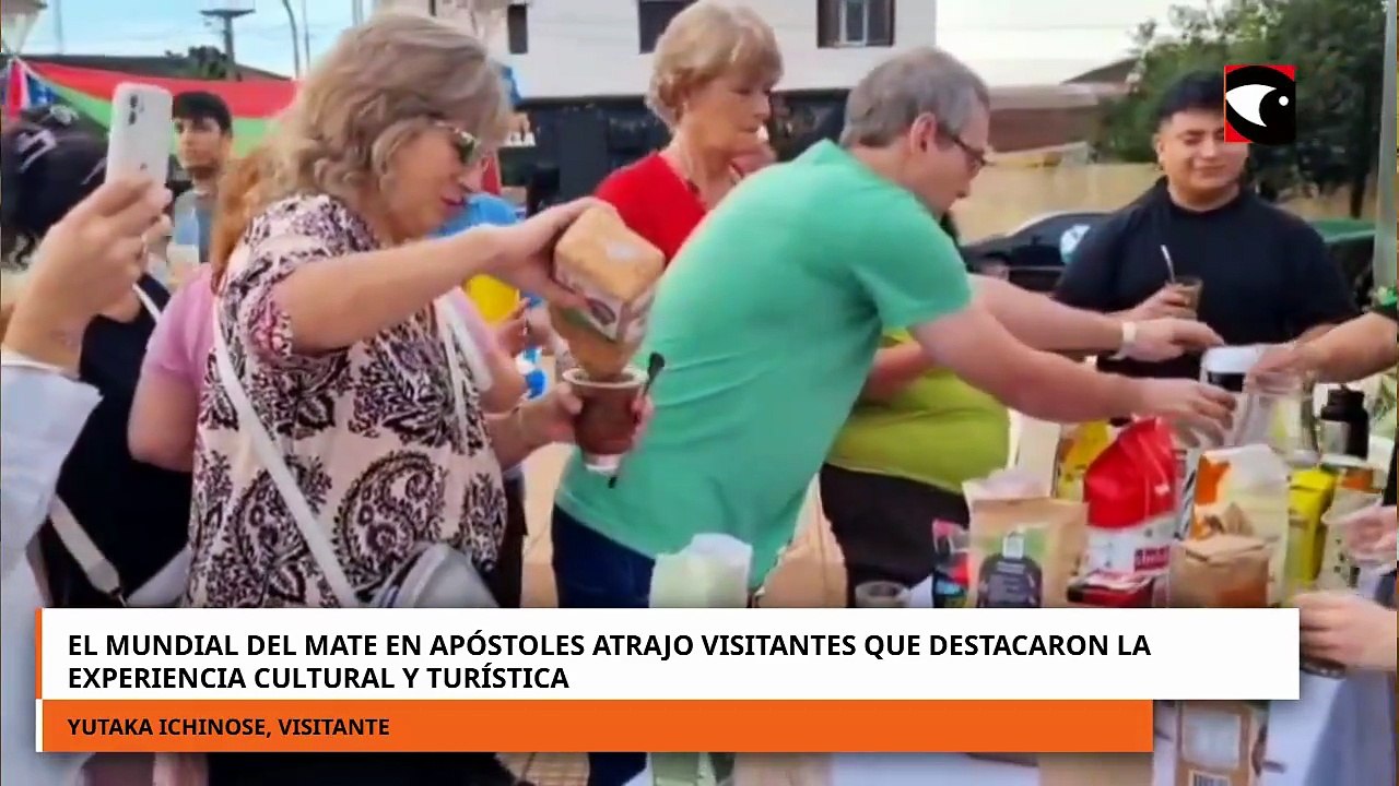 Mundial del Mate en Apóstoles: atrajo visitantes que destacaron la experiencia cultural y turística