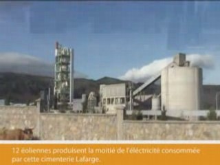 Eoliennes sur trois continents: de l'hydrogène au ciment