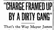 Sunday, 25th May 1913 Charge Framed Up by a Dirty Gang