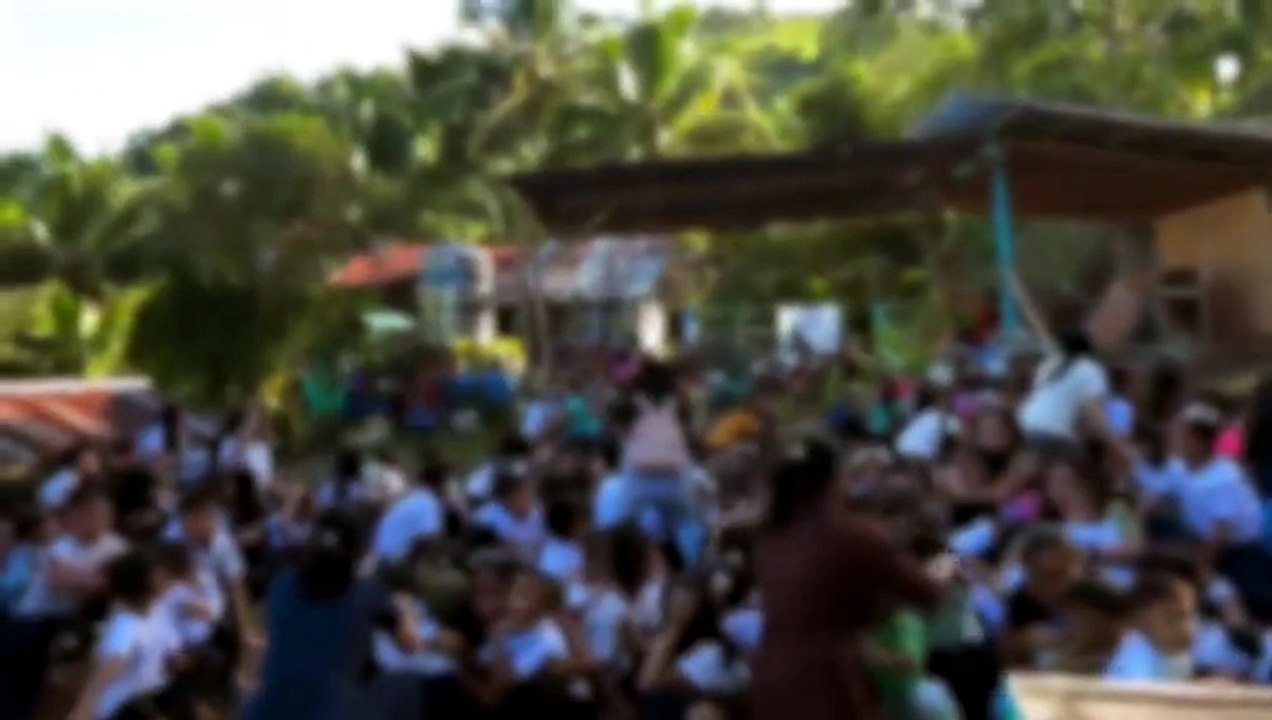 Strong Earthquake Strikes During Flag Ceremony at Mahayahay Elementary School, Philippines