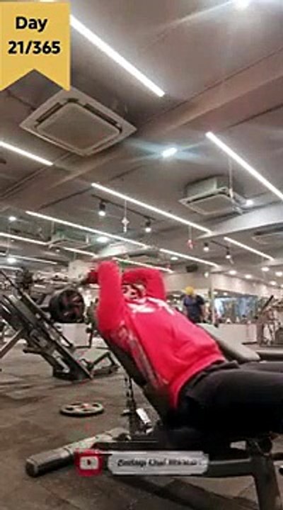 Day 21/365 – Gym Journey 💪 | Triceps Day | ‪@ZindagiChalRhiHai‬ ‪
