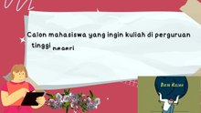 Calon Mahasiswa Perlu Tahu UKT Di Perguruan Tinggi Negeri PTN  Dibayar Berapa Kali