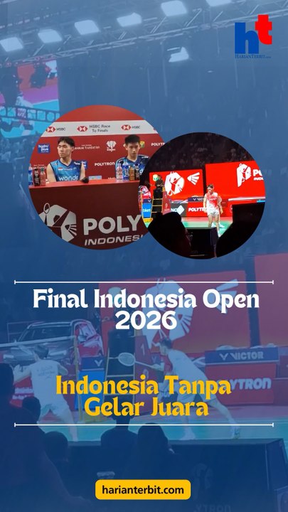 Final Indonesia Open 2026Indonesia Tanpa Gelar Juara