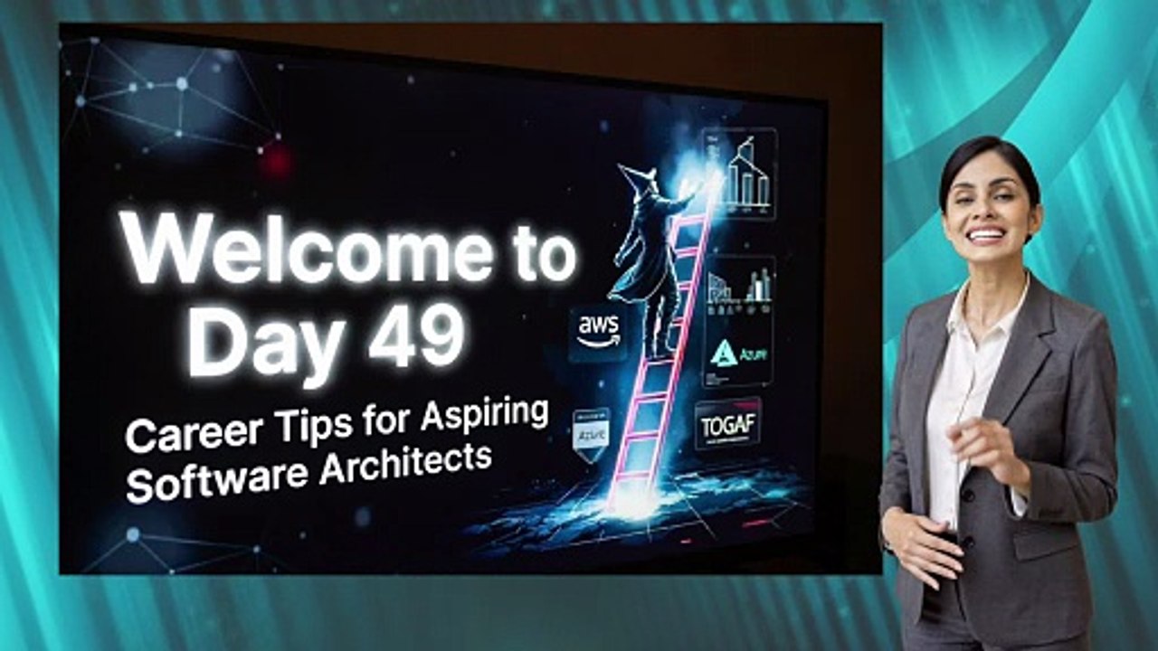 Architecture Day 49: Career Tips for Aspiring Software Architects