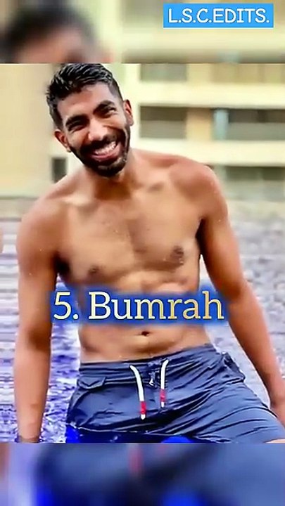 Top 5 best bodybuilders of Indian cricket team🔥. #popular#trending#viral.