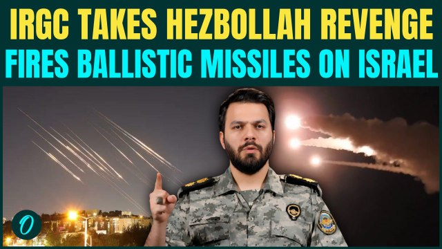 Iran BOMBS Israel BREAKING: Tel Aviv Under 10 BALLISTIC Missiles Attack Over Lebanon Strikes