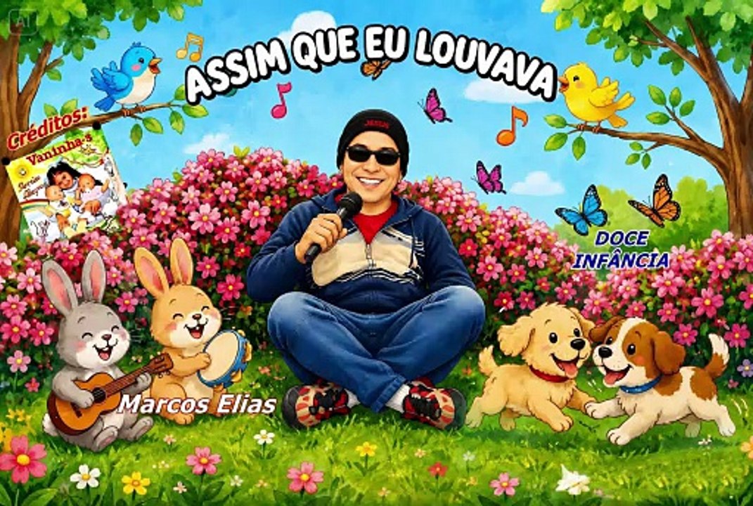Hinos da cantora Vaninha interpretados com voz masculina