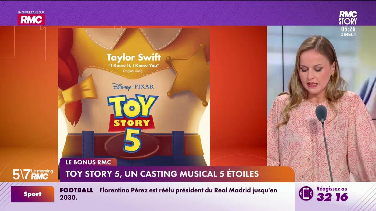 Le bonus RMC : Toy Story 5, un casting musical 5 étoiles - 08/06