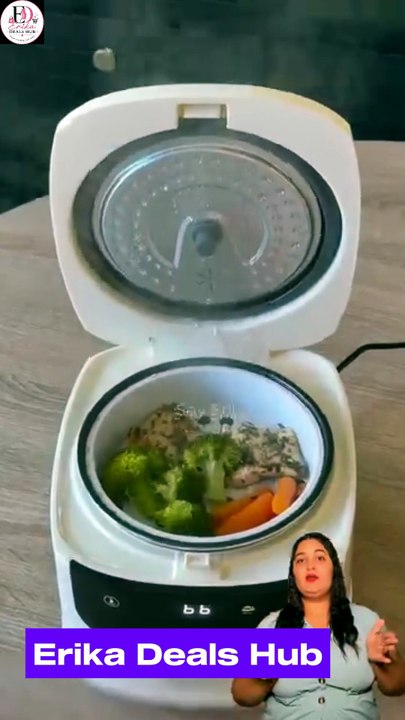 Olla Arrocera Multifuncional 2 en 1 | Cocina Arroz y Vapor al Mismo Tiempo