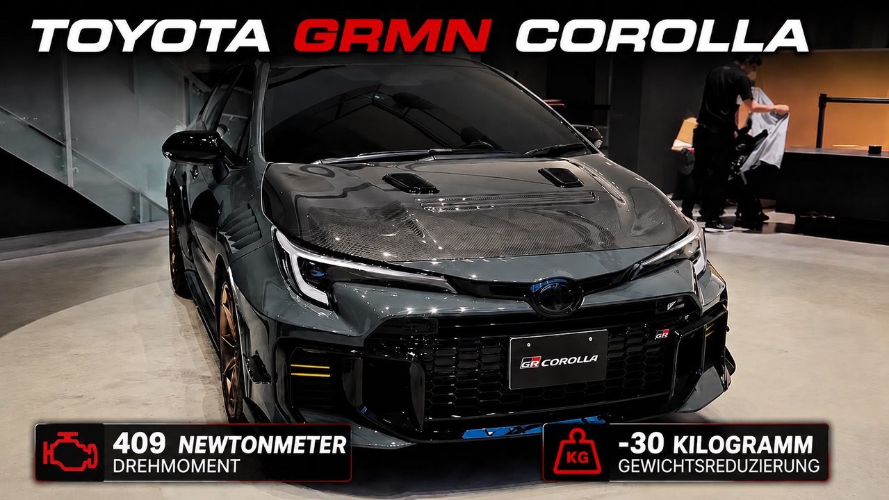 2026 Toyota GRMN Corolla: Der schärfste GR Corolla aller Zeiten