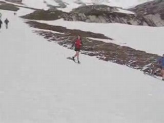 Descente du col de la seigne
