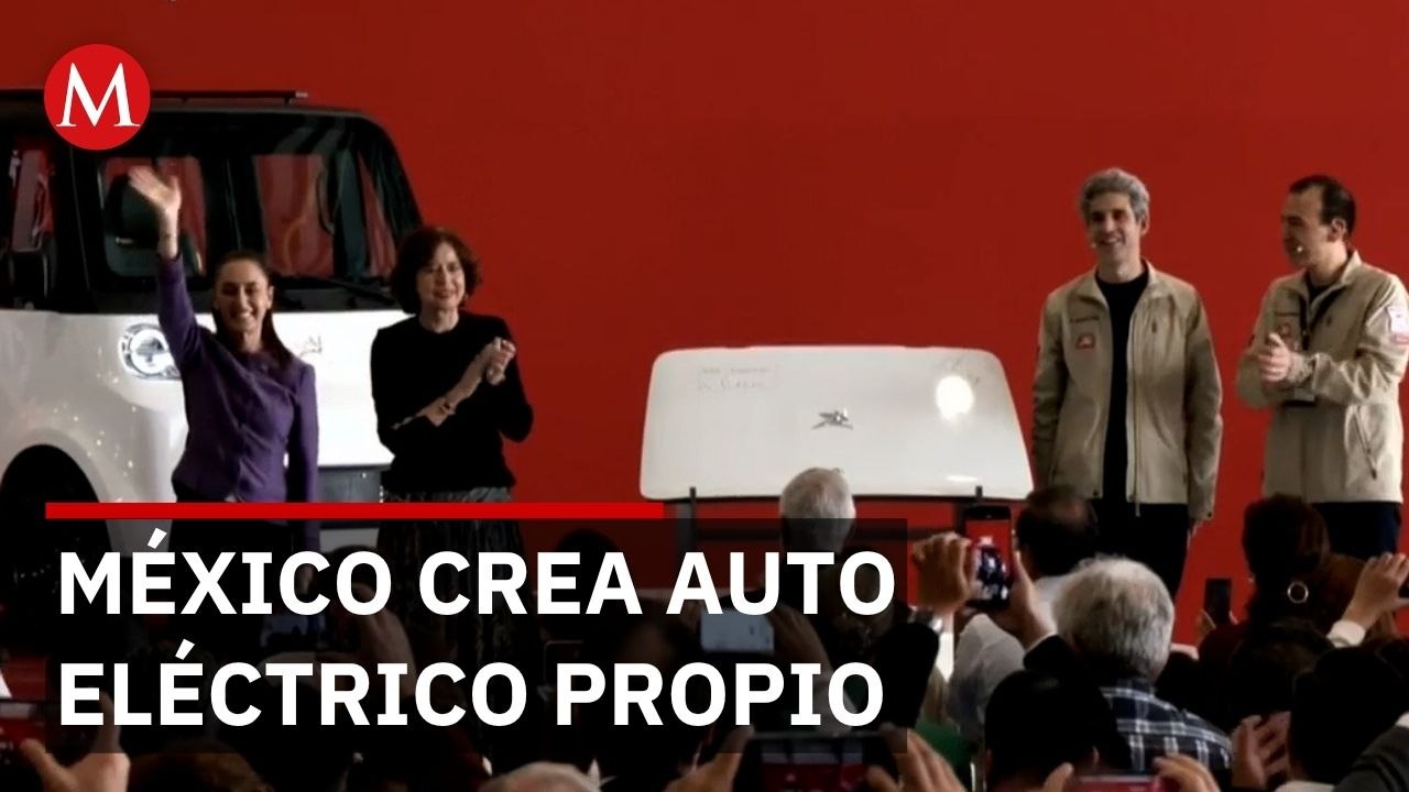 México fabrica su primer auto eléctrico Olinia con tecnología 100% mexicana