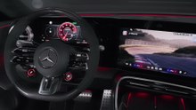 Mercedes-AMG GT 63 4-Door Coupé Interior Design in Opalite white magno