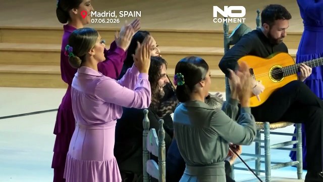 Papa Leão XIV encontra-se com Antonio Banderas e assiste a espetáculo de flamenco em Madrid