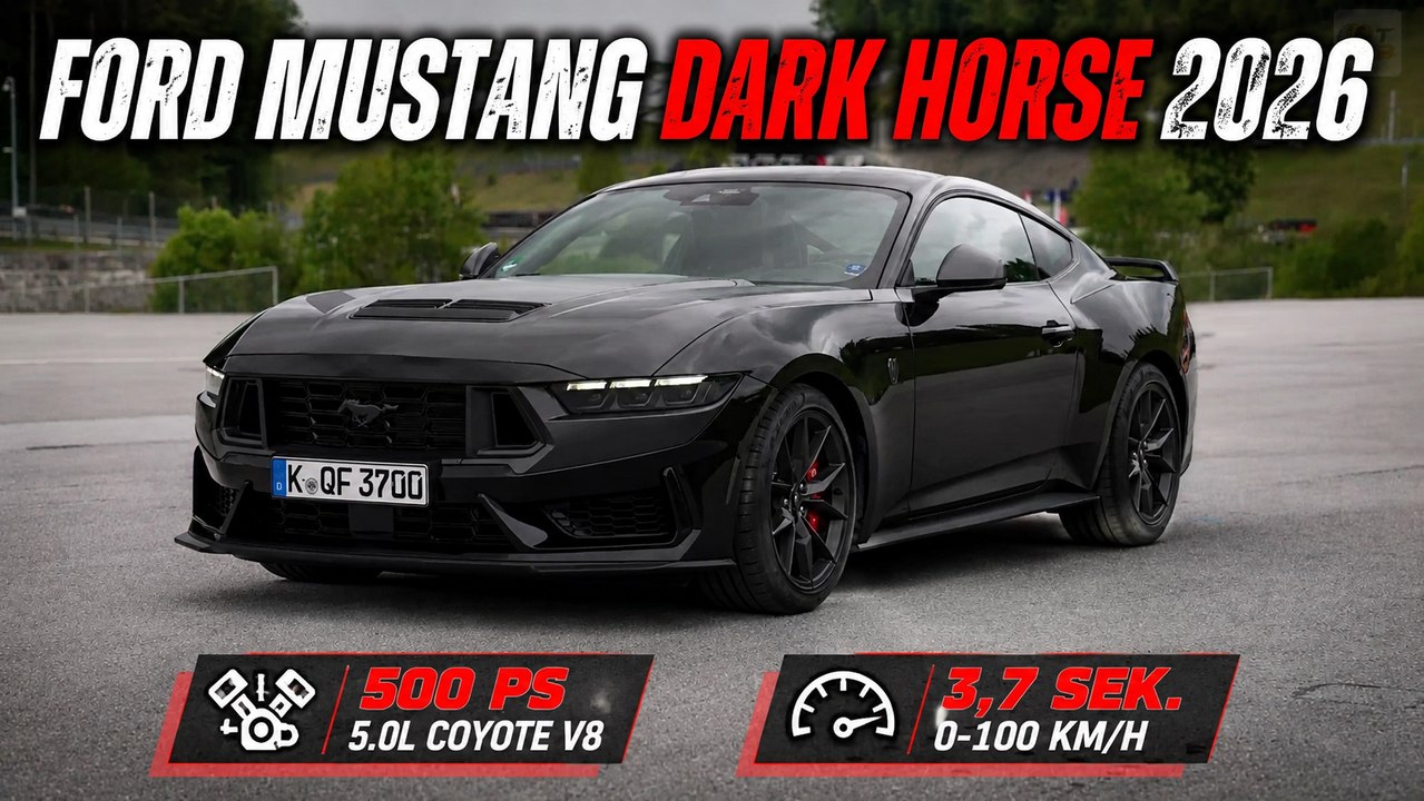 Ford Mustang Dark Horse 2026: Das Topmodell mit V8-Power