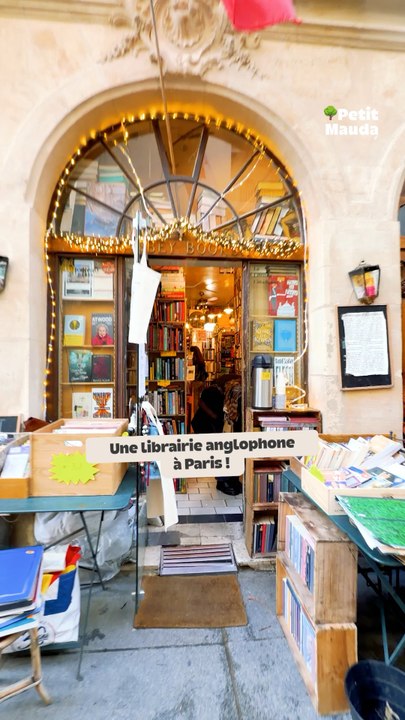 Une librairie 100 % anglophone… en plein Quartier latin 📚🇬🇧