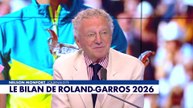 Nelson Monfort dresse le bilan de Roland Garros