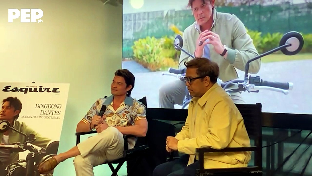 Dingdong Dantes is this month's Esquire PH cover star | #PEPCoverage