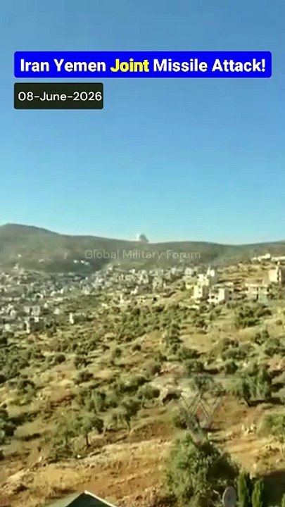 Combined Ballistic Strike Impacts Jerusalem