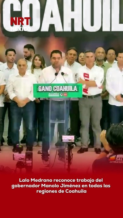 Lalo Medrano reconoce trabajo del gobernador Manolo Jiménez en todas las regiones de Coahuila