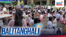 Unang araw ng balik-eskuwela sa Sta. Ana Central ES, naudlot matapos ang pagyanig ng magnitude 7.8 na lindol | Balitanghali