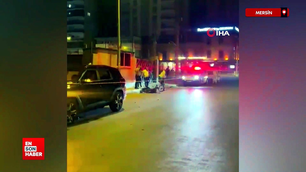 Mersin'de otomobille çarpışan motosiklet sürücüsü hayatını kaybetti