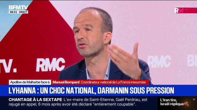 Mort de Lyhanna: Ce que révèle cette tragédie, c'est un problème systémique , souligne Manuel Bompard