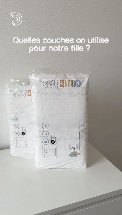 Quelle couche on utilise ? 🤍