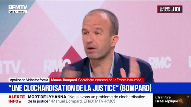 Affaire Lyhanna: Il y a un problème de clochardisation absolu de la justice , estime Manuel Bompard