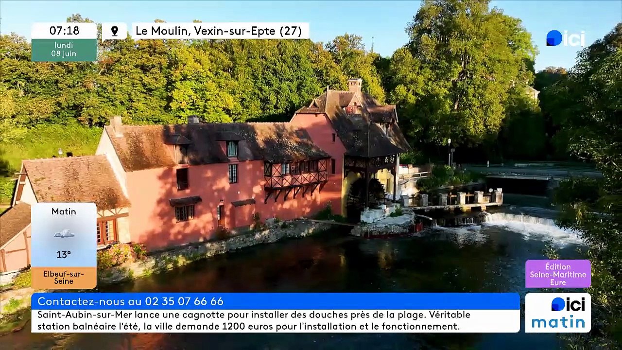 08/06/2026 - ici matin par ici Normandie (Seine-Maritime - Eure) en vidéo