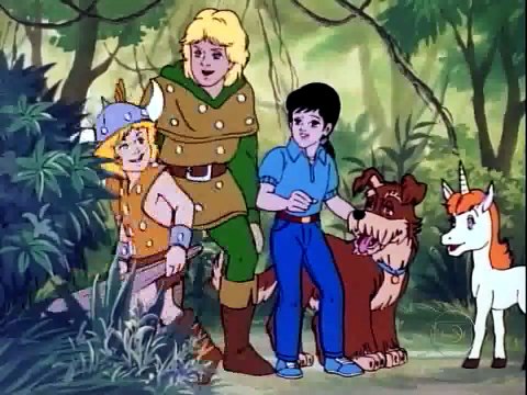 Dungeons & Dragons Caverna do Dragão GIRL WHO DREAMED TOMORROW Sonhava Amanhã part 1of2