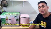 UNBOXING & REVIEW RICE COOKER PHILIPS HD 4515  PENANAK NASI TAHAN 12 JAM