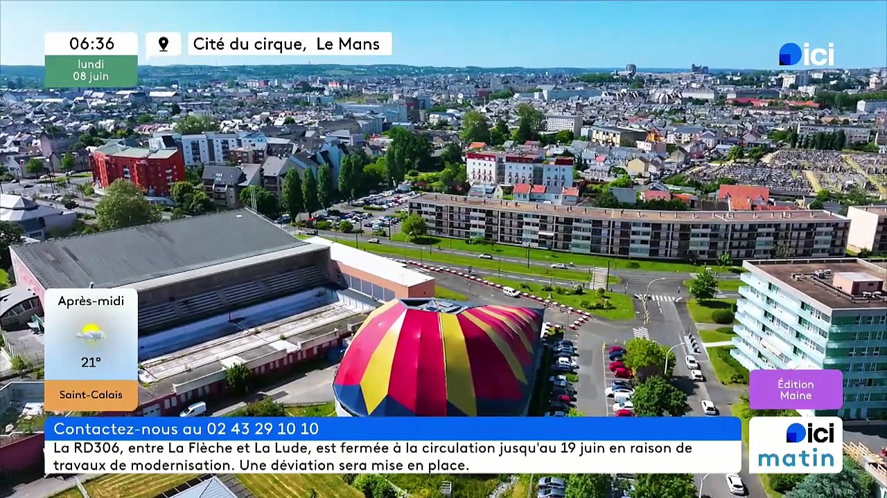 08/06/2026 - ici matin par ici Maine en vidéo