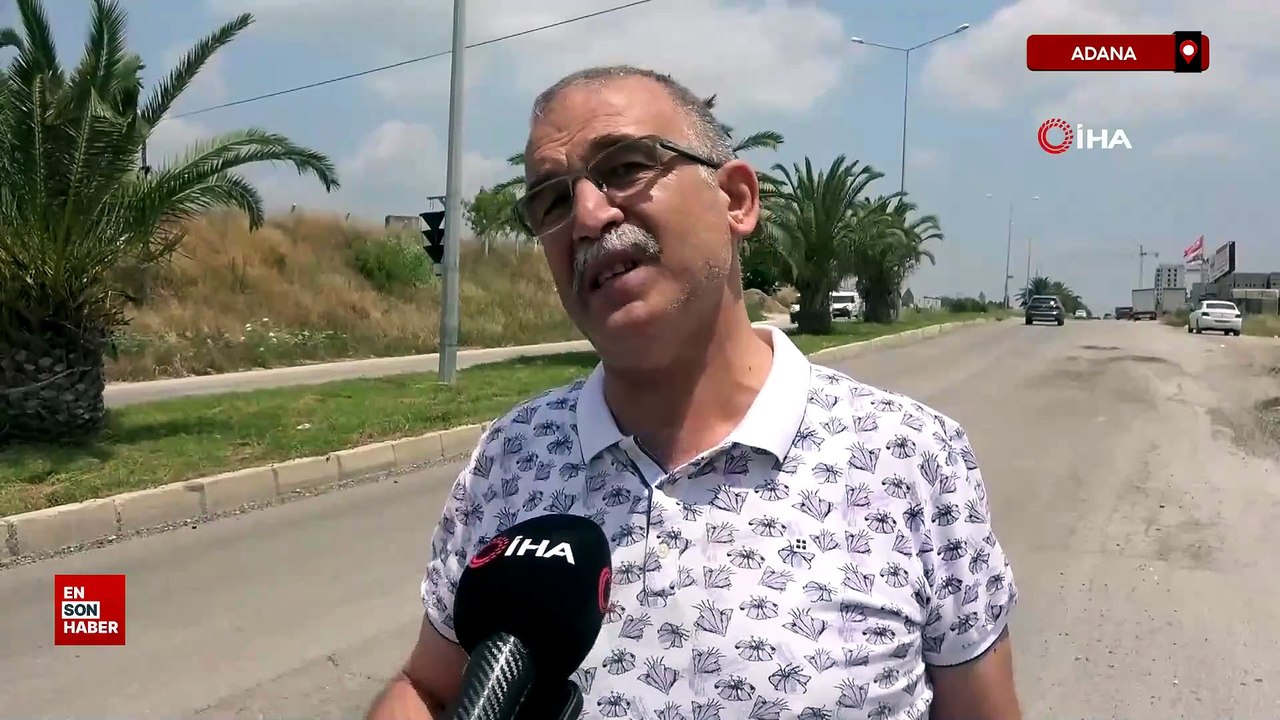 Adana'da depremzedelerden belediyeye yol tepkisi