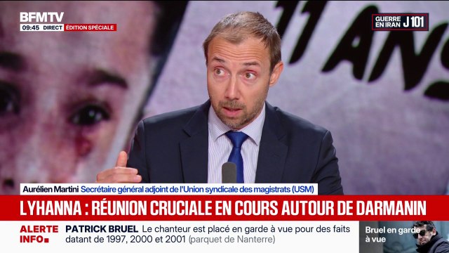 On atteint le sommet de la démagogie : Aurélien Martini (Union syndicale des magistrats) sur le réexamen de 70.000 plaintes demandé par Gérald Darmanin