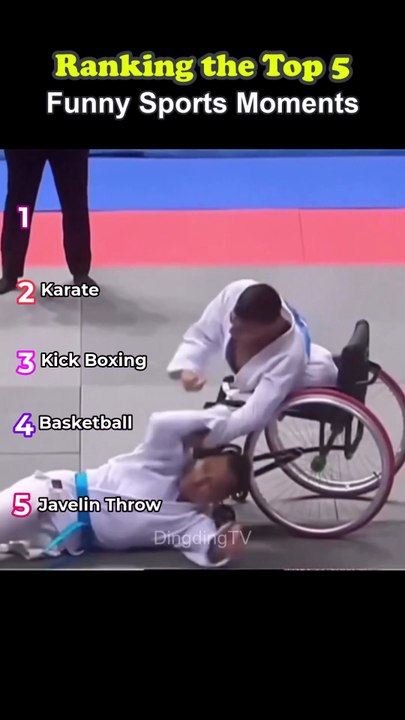 Ranking Top 5 funny sports moments -dtv
