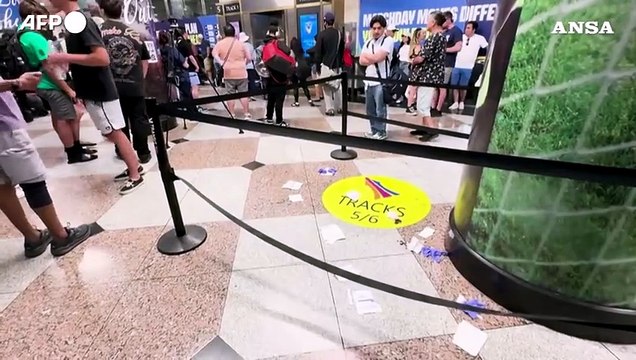 New York, sei persone accoltellate alla Penn Station