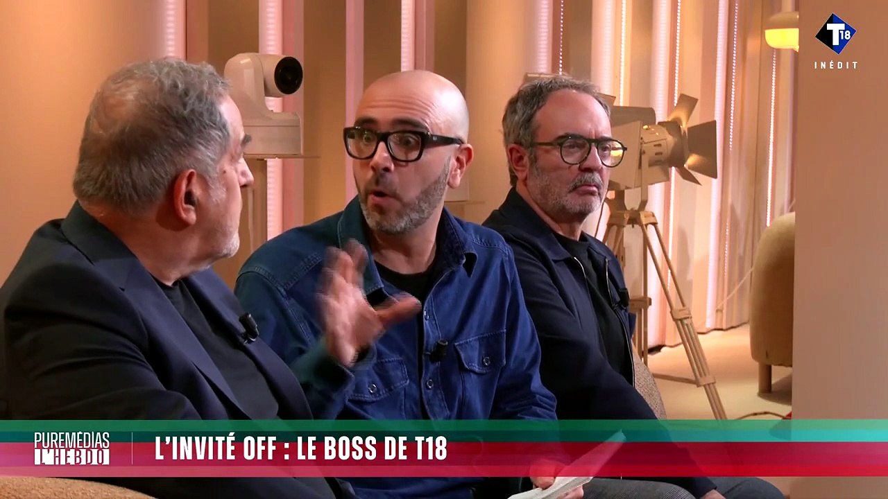 Christopher Baldelli était l'invité de "Puremédias, l'hebdo"