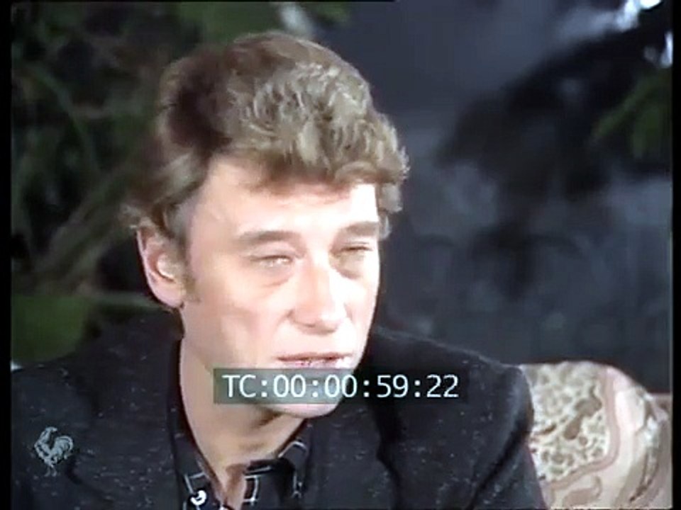 1984 - Johnny Hallyday - Interview sur l’Évolution du Spectacle (Rushs Pathé, 25 Octobre)