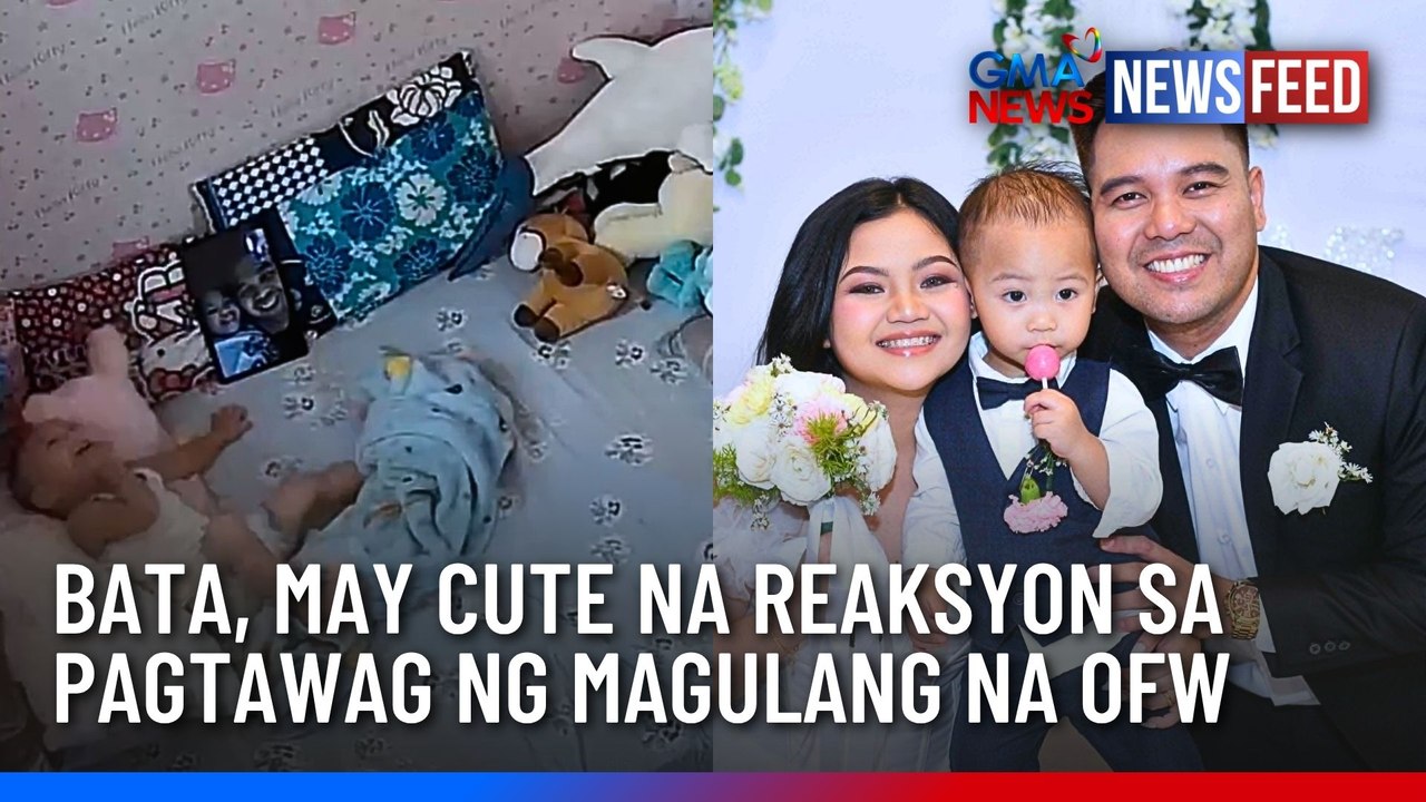 Bata, may cute na reaksyon sa pagtawag ng magulang na OFW | GMA News Feed