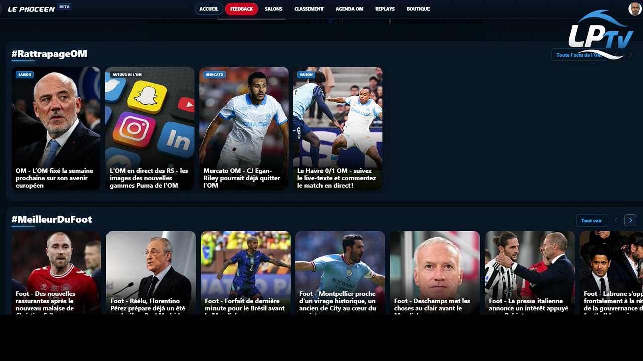 Le Phocéen fait peau neuve : découvrez la présentation exclusive du nouveau site !