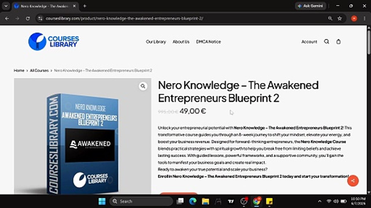 [Download This] Nero Knowledge Course – The Awakened Entrepreneurs Blueprint 2