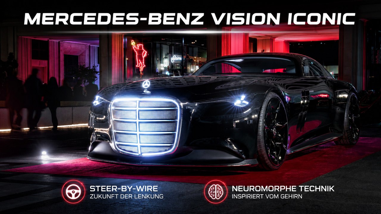 Mercedes-Benz Vision Iconic zeigt die Luxus-Zukunft der Marke