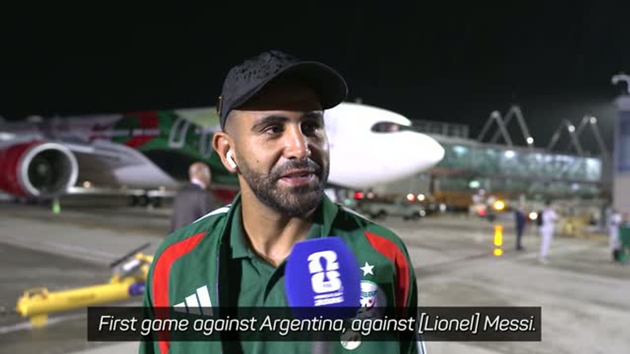 Mahrez 'ready' to face Messi's Argentina at World Cup