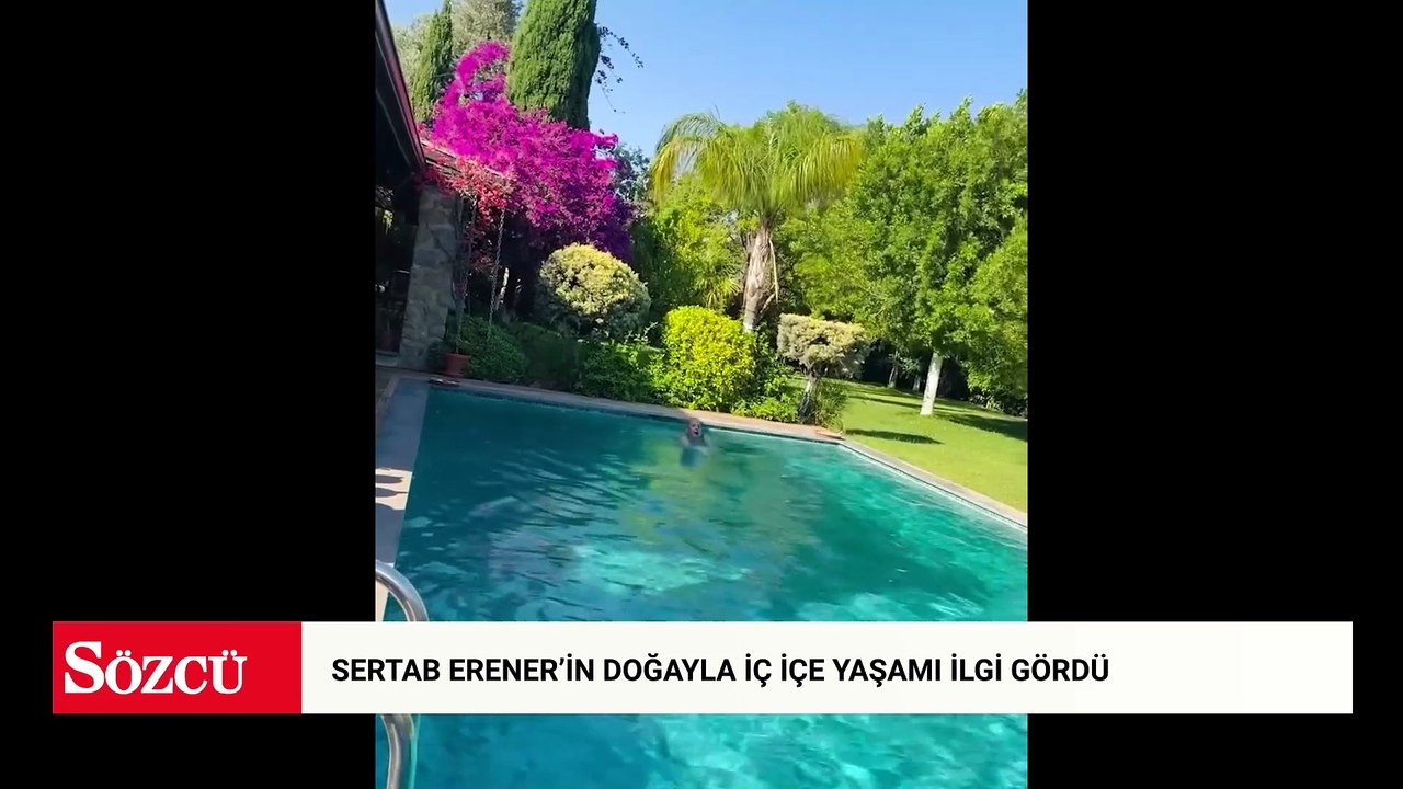 Sertab Erener’in doğayla iç içe yaşamı ilgi gördü